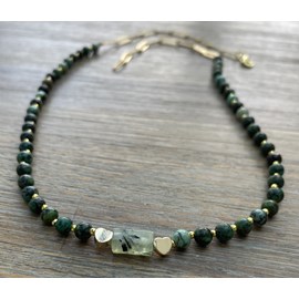 Collier perles de turquoises