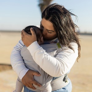 Porte-bébé hybride boba bliss gris