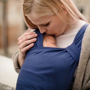 Porte-bébé hybride boba bliss bleu