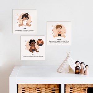 Cartes bébé signe - mes repas