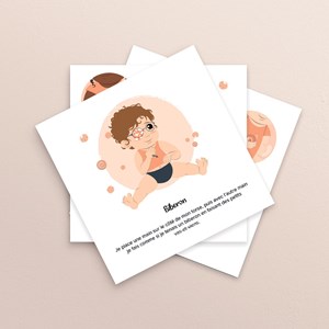 Cartes bébé signe - mes repas