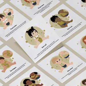 Cartes bébé signe - mes ressentis