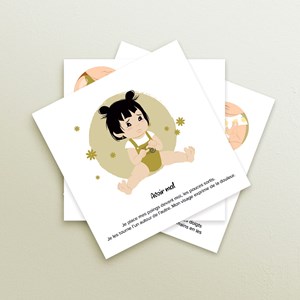 Cartes bébé signe - mes ressentis