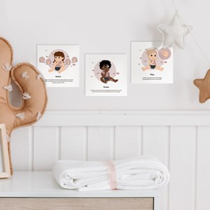 Cartes bébé signe - mon rituel du soir