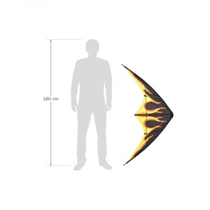 Cerfs-volants 2 lignes bebop prisma