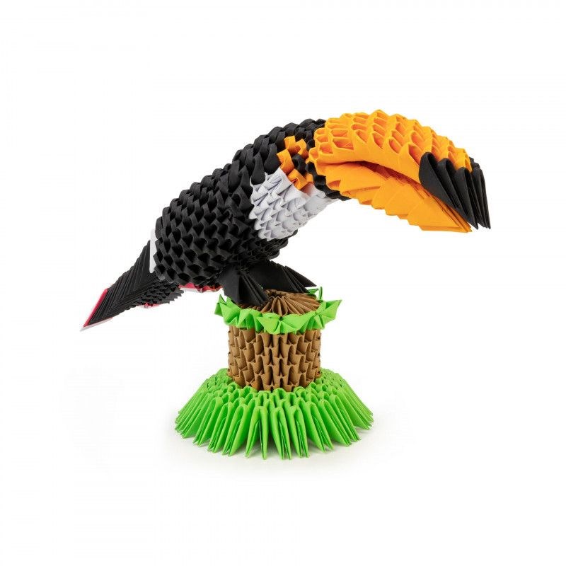 HQ-Invento - Toucan en origami 3d - taille xl