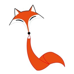 Cerf-volant monofil  enfants renard