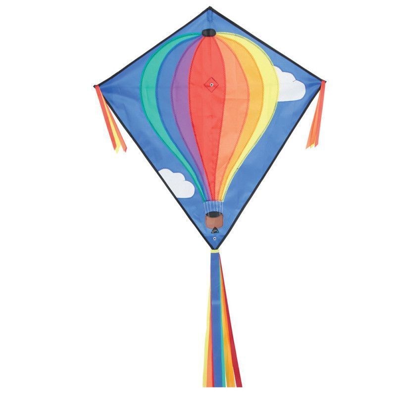 HQ Kites - Cerf-volant monofil ballon arc-en-ciel