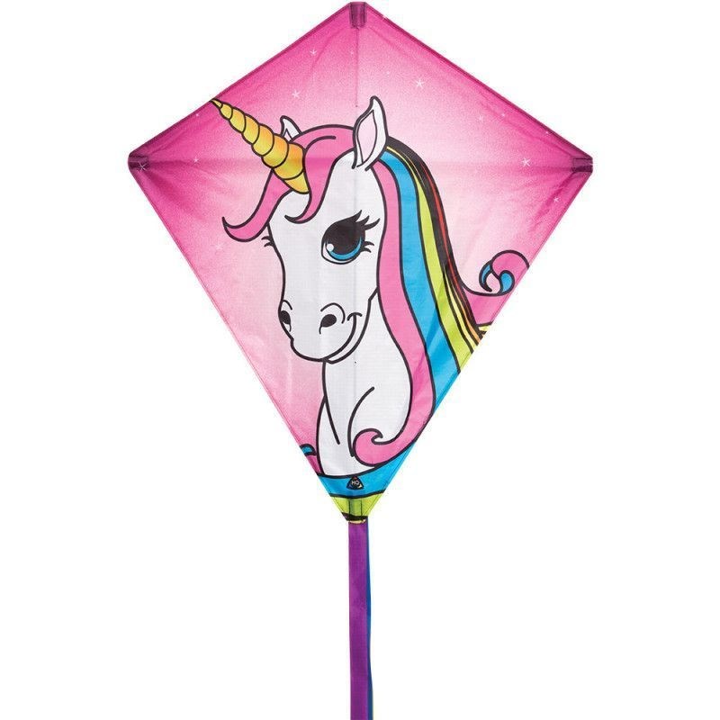 HQ Kites - Cerf-volant monofil enfants licorne