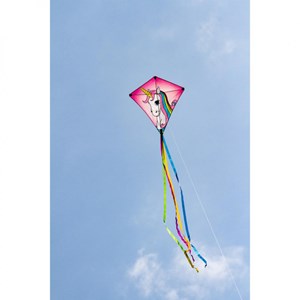 Cerf-volant monofil enfants licorne
