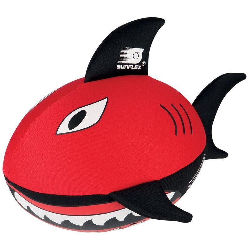 Sunflex - Balle fantaisie animal requin rouge