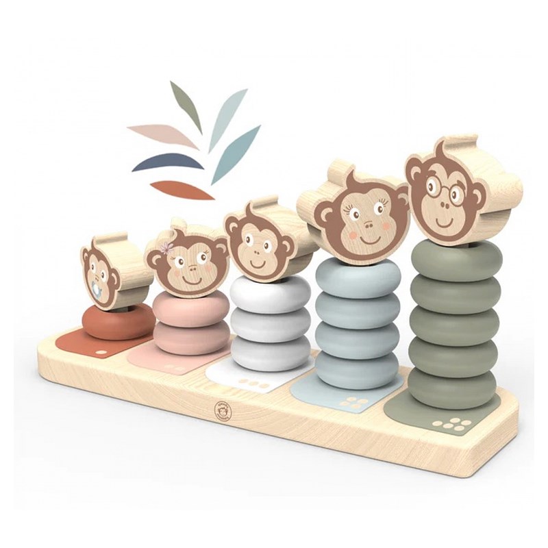 Speedy Monkey - Jeu a empiler la famille singe