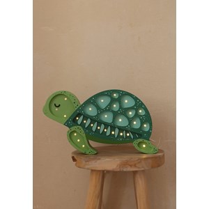 Lampe veilleuse tortue vert océan
