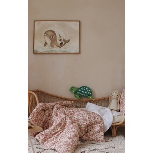 Lampe veilleuse tortue vert océan