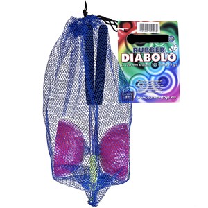 Set de diabolo incluant baguettes rose