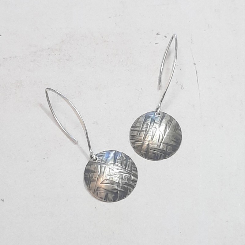 Andrea Chereau - Boucles d'oreilles tucum argent 925