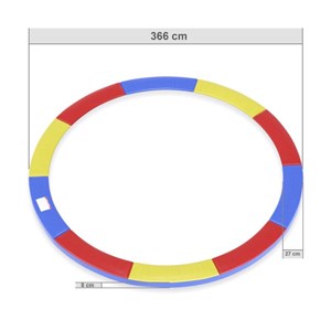 Trampoline coussin de protection jump4f