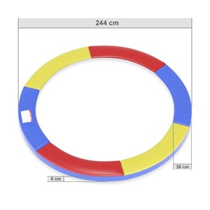 Trampoline coussin de protection jump4f