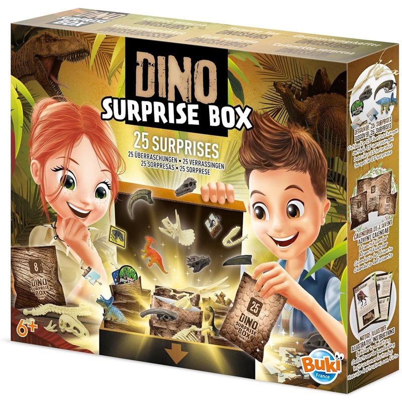 Calendrier de l'avent dino surprise