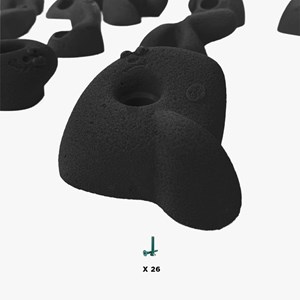 26 prises escalade enfant - alphabet