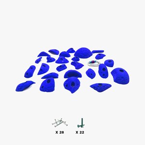 25 prises escalade - bubble