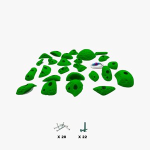 25 prises escalade - bubble