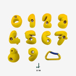 10 prises escalade enfant - nombre