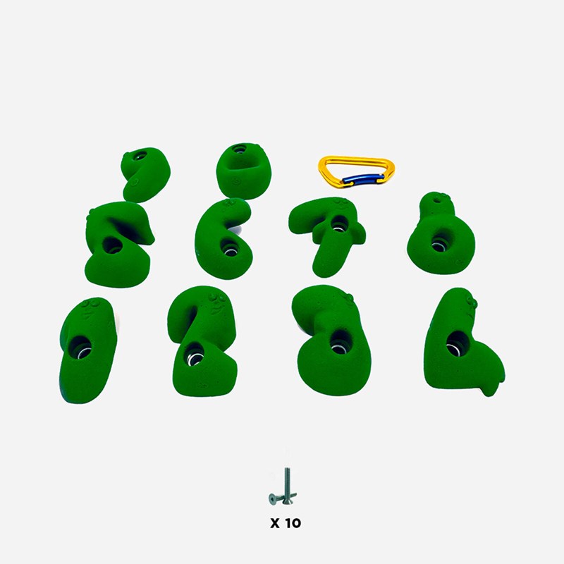 Osm'Ose - 10 prises escalade enfant - nombre