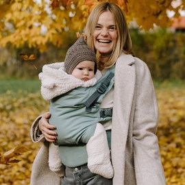 Porte bébé boba x sea mist