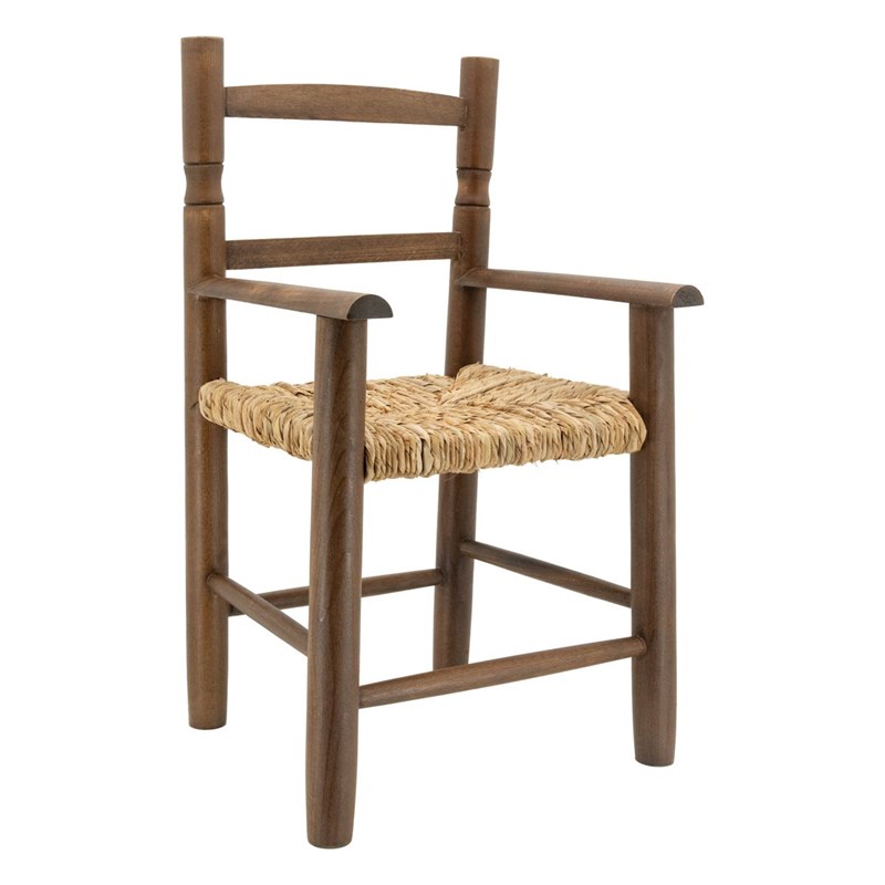 Aubry Gaspard - Fauteuil enfant en bois de hêtre marron