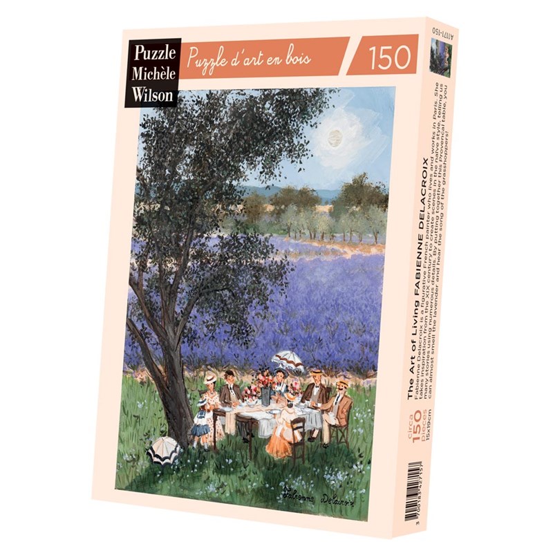 Puzzle Michèle Wilson - L'art de vivre de delacroix