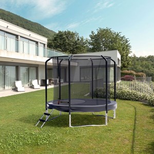 Trampoline 8ft-244cm noir jump4fun