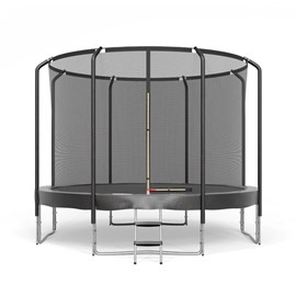 Trampoline 12ft-366cm noir jump4fun