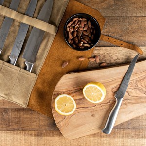 Trousse à couteaux chef sable