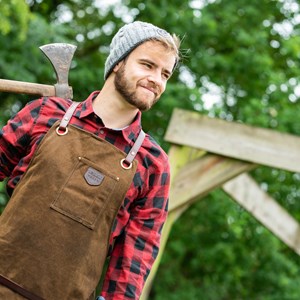 Tablier barbecue homme n°547 tobacco