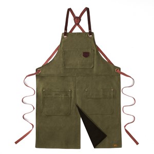 Tablier de potier n°690 vert olive