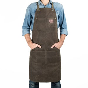 Tablier vintage n°515 vert olive