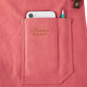 Tablier en toile n°325 terre de sienne