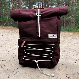 Sac à dos homme roll top kenai bordeaux