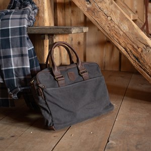 Sacoche d'ordinateur anchorage charbon