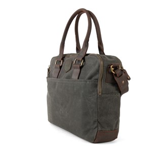 Sacoche d'ordinateur anchorage charbon