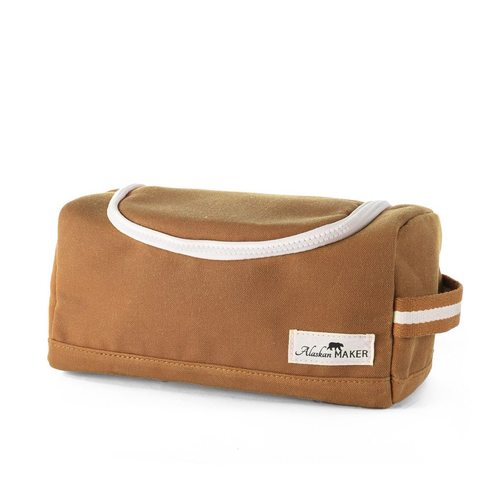 Nécessaire De Toilette De Voyage En Cuir Véritable (real Cowhide), D'occasion