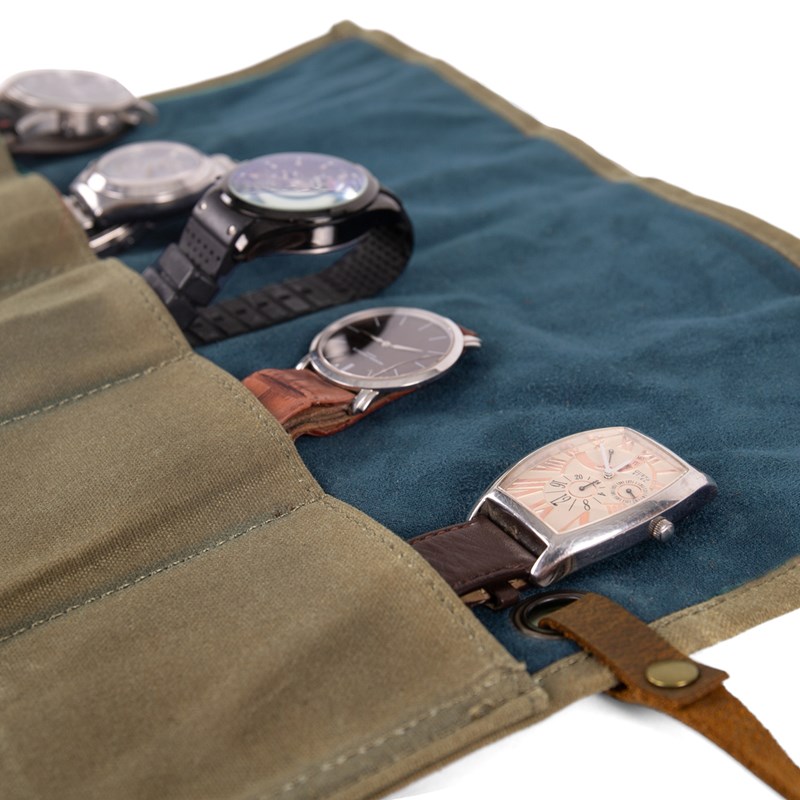 Alaskan Maker - Etui à montres woodchuck havane