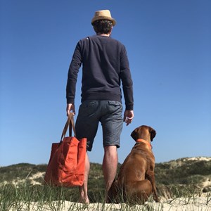 Sac cabas escapade orange