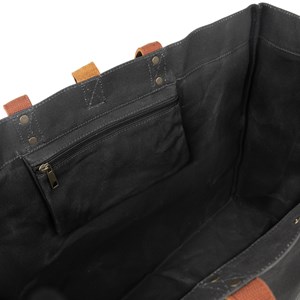 Sac cabas escapade charbon