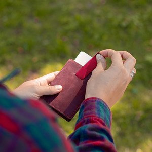 Portefeuille magic handy bordeaux