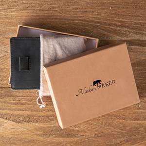 Porte carte cuir magic handy noir