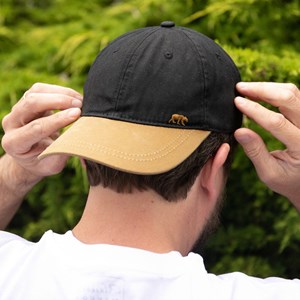 Casquette kodiak noir & havane