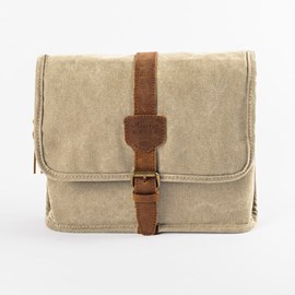 Trousse de toilette vintage naturel