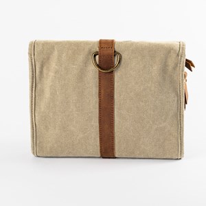 Trousse de toilette vintage naturel